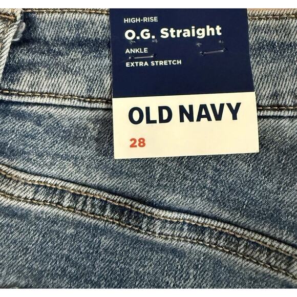 X3 NWT Old Navy Jeans Size 28 Plus Size Denim OG Straight, Curvy OG, Rockstar - Picture 2 of 6